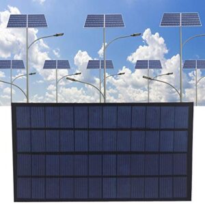 Solar Panel,12V 7W Polycrystalline Solar Panel,Easy Installation,High Conversion Rate Solar Panel for Solar Energy Experiments