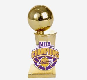 2020 nba champions los angeles lakers trophy paperweight trophy paperweight nba