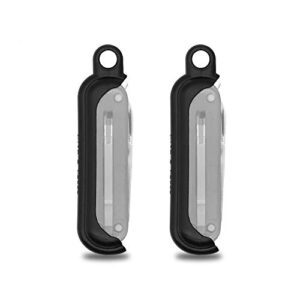 clip & carry swisslinq keychain case & holder for the victorinox swiss army knife keychain ~ to use your swiss army pocket knife more conveniently (2)