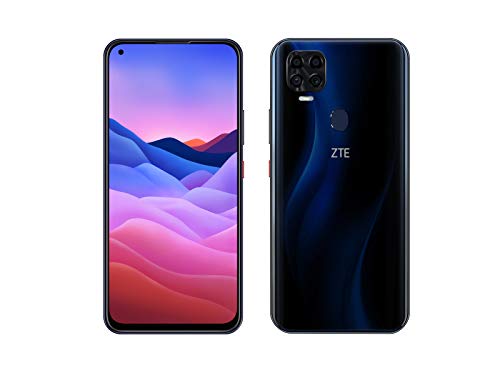 ZTE Blade V2020 Smart 4G LTE Volte GSM Unlocked 128GB 48MP Quad Camera 6.82" 8010 Octa Core Android 10 Works Worldwide (Not for Verizon/Boost) (Blue, 128GB)