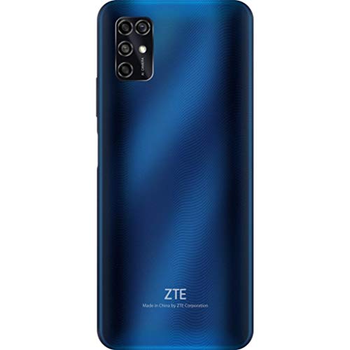 ZTE Blade V2020 Smart 4G LTE Volte GSM Unlocked 128GB 48MP Quad Camera 6.82" 8010 Octa Core Android 10 Works Worldwide (Not for Verizon/Boost) (Blue, 128GB)