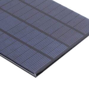 Hilitand 2Pcs DC 12V 150mA Solar Panel Mini Solar Battery Module with 1m Cable DIY Polysilicon Solar Cell Charger