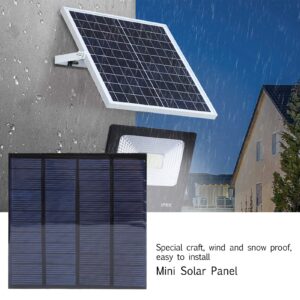 Hilitand 2Pcs DC 12V 150mA Solar Panel Mini Solar Battery Module with 1m Cable DIY Polysilicon Solar Cell Charger