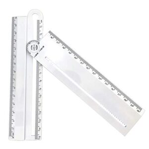 helyzq compass metal multifunctional drawing circle tool ruler painting professional