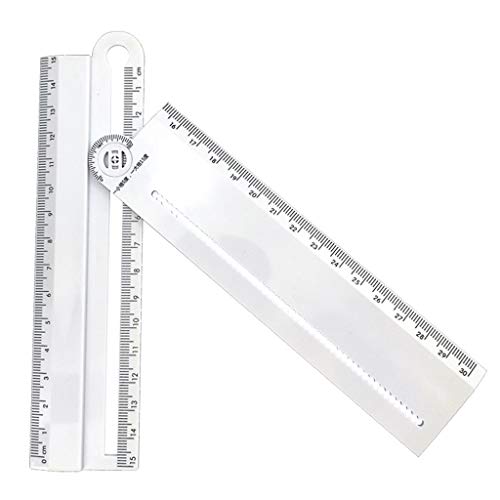 HELYZQ Compass Metal Multifunctional Drawing Circle Tool Ruler Painting Professional