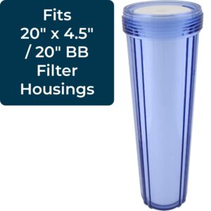 SpiroPure SP-DD-5005-20BB 20x4.5 BB 5 Micron Spun Melt-Blown Polypropylene Water Filter Cartridge SDC-45-2005 DGD-5005-20 155358-43 (Case of 6)