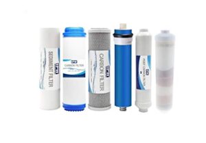 compatible ameritek alkaline ro system replacement water filter kit