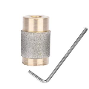 3/4" standard fine diamond grinder bits diamond grinding wheel stained ceramic glass abrasive tool for inland gryphon delphiglass glastar glass grinder (mcb34)…