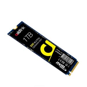 addlink s95 1tb ssd for pc storage 7200 mb/s maximum read speed pcie nvme gen4 internal solid state hard drive (ad1tbs95m2p) made in taiwan