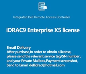idrac9 enterprise x5 license r6515 r6525 r7515 r7525 idrac