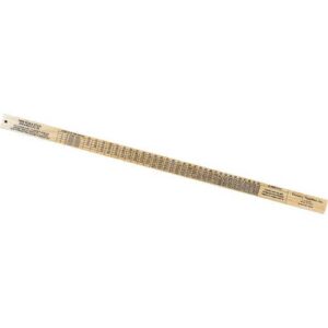 forestry suppliers tree and log scale stick, doyle scale