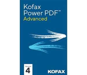 kofax power pdf advanced 4, 2 windows devices [keycode only]