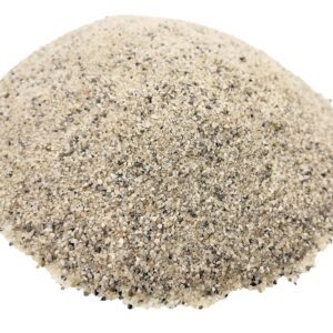 KAYSo INC Silica Sand for Fire Pits,Fire Places,Gas Fire,Base Layer Decoration-10lb Heat and Fire Proof,White Amber,Small