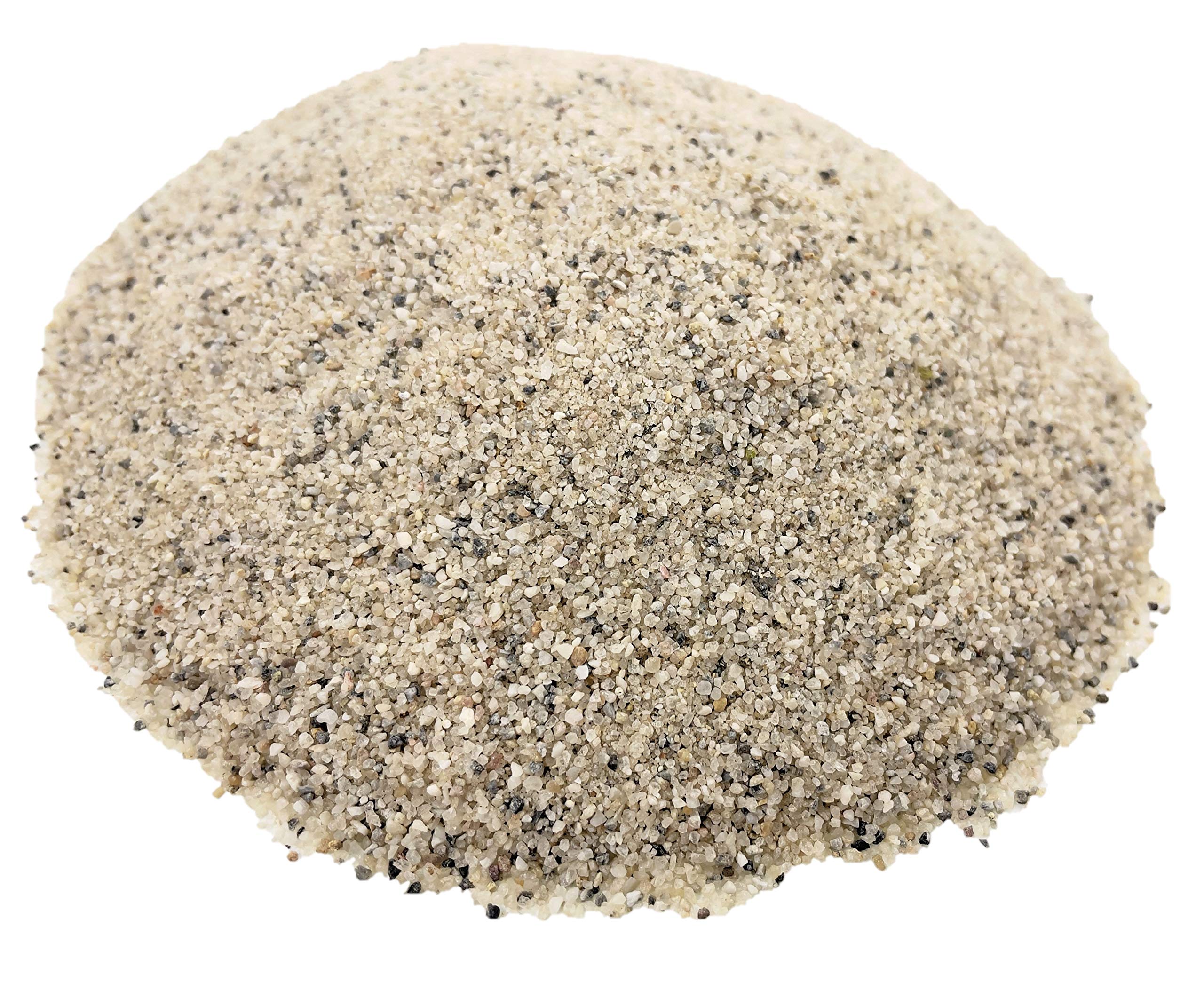 KAYSo INC Silica Sand for Fire Pits,Fire Places,Gas Fire,Base Layer Decoration-10lb Heat and Fire Proof,White Amber,Small