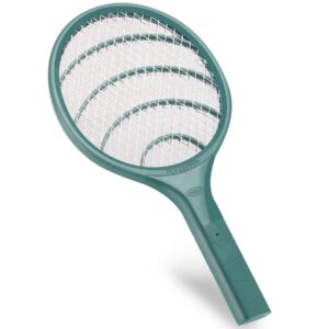 electric fly swatter bug zapper racket, 3000v mosquito fly gnat zapper pest control for home outdoor indoor