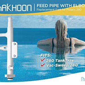 MAKHOON Pool Cleaner Part K30, A20 Feed Pipe Assembly w/Elbow, Head Float Replacement kit for 280 Pool Cleaner