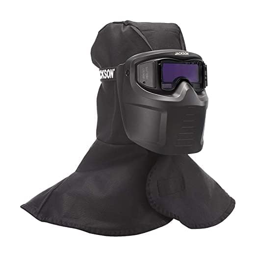 Jackson Safety Rebel ADF Welding Mask, True Color Technology, Wrap Around Protection, ADF System, Flame Resistant, 46200