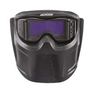 Jackson Safety Rebel ADF Welding Mask, True Color Technology, Wrap Around Protection, ADF System, Flame Resistant, 46200