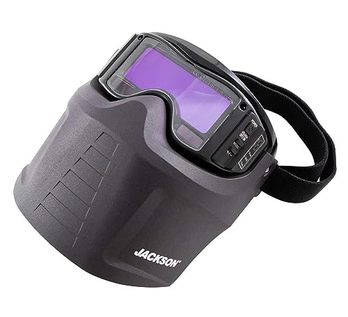 Jackson Safety Rebel ADF Welding Mask, True Color Technology, Wrap Around Protection, ADF System, Flame Resistant, 46200