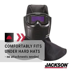 Jackson Safety Rebel ADF Welding Mask, True Color Technology, Wrap Around Protection, ADF System, Flame Resistant, 46200