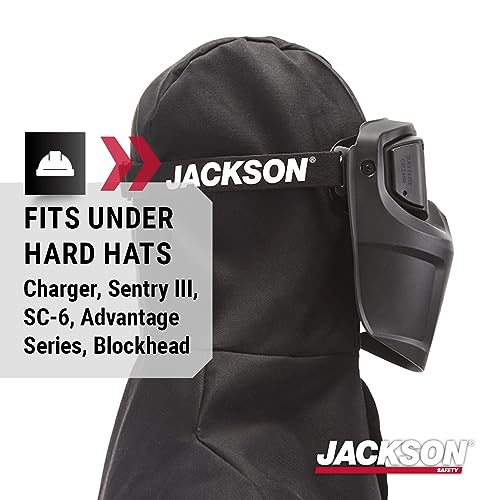 Jackson Safety Rebel ADF Welding Mask, True Color Technology, Wrap Around Protection, ADF System, Flame Resistant, 46200