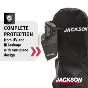 Jackson Safety Rebel ADF Welding Mask, True Color Technology, Wrap Around Protection, ADF System, Flame Resistant, 46200