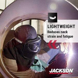 Jackson Safety Rebel ADF Welding Mask, True Color Technology, Wrap Around Protection, ADF System, Flame Resistant, 46200