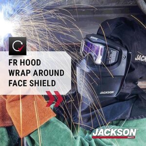 Jackson Safety Rebel ADF Welding Mask, True Color Technology, Wrap Around Protection, ADF System, Flame Resistant, 46200