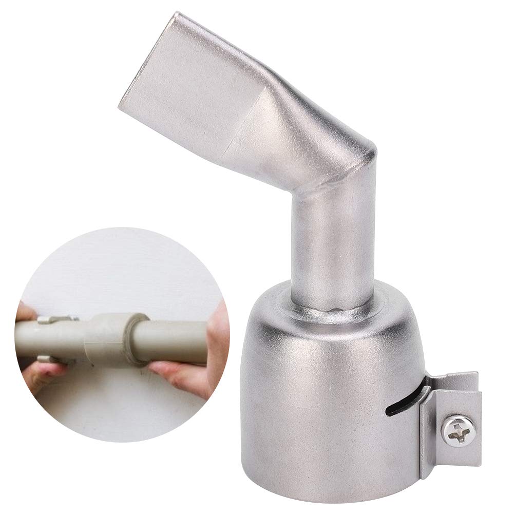 T osuny 2Pcs Welding Gun Nozzle, 120 Degree Stainless Steel Hot Air Plastic Welding Nozzle,Welding Nozzle for PP PVC Plastic Sheet Welding