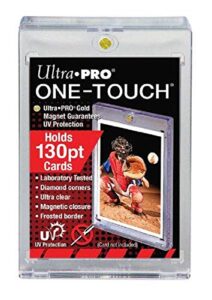 ultra pro one touch 130pt card holder w/magnetic closure