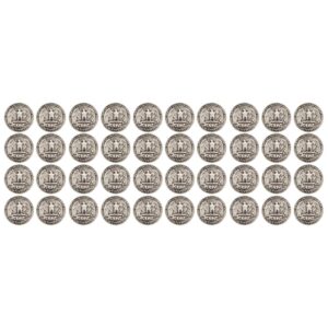 Roll of 40-90% Silver Washington Quarters $10 Fine