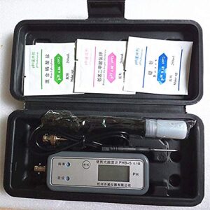 PHB-5 Portable pH Meter Pen-Style Digital PH Technology PH Tester Precision 0.1