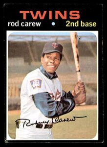 1971 topps # 210 rod carew minnesota twins (baseball card) vg/ex twins