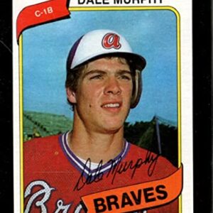 1980 TOPPS #274 DALE MURPHY NM BRAVES NICELY CENTERED