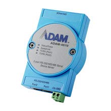 2-port rs-232/422/485 serial device server, adam-4570-ce