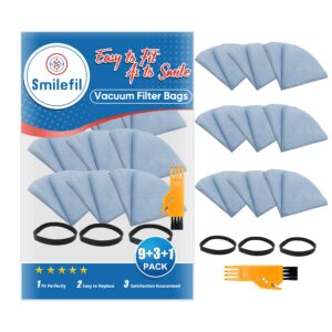 smilefil 9 pack vf2002 multi-fit reusable dry vac filters for most shop-vac macs-200d ss11-450, vacmaster vacuums, part# 9010700, 9013700