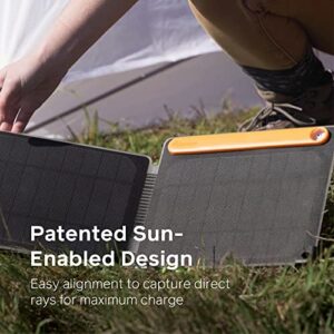 BioLite, SolarPanel 10+, Foldable 10 Watt Solar Panel with 3,200 mAh Battery