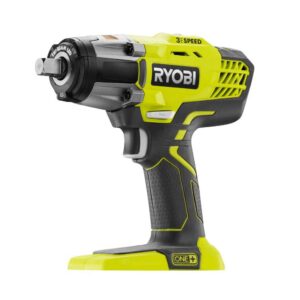 Ryobi P261K 18V Cordless 3-Speed 1/2 in. Impact Wrench Kit with (1) 4 Ah Battery, Charger and Bag