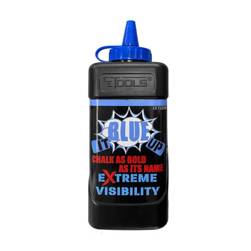 CE TOOLS Blue it Up and Baboon Butt Red EXTREME VISIBILITY Marking Chalks 10 oz (283.5g) Give Me Two Bundle