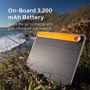 BioLite, SolarPanel 5+, Ultraslim 5-Watt Solar Panel with 3,200 mAh Battery, 13.76 oz, 10.12 x 8.19 x 0.94