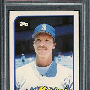Randy Johnson 1989 Topps Traded Baseball Rookie Card RC #57T Graded PSA 10 GEM MINT
