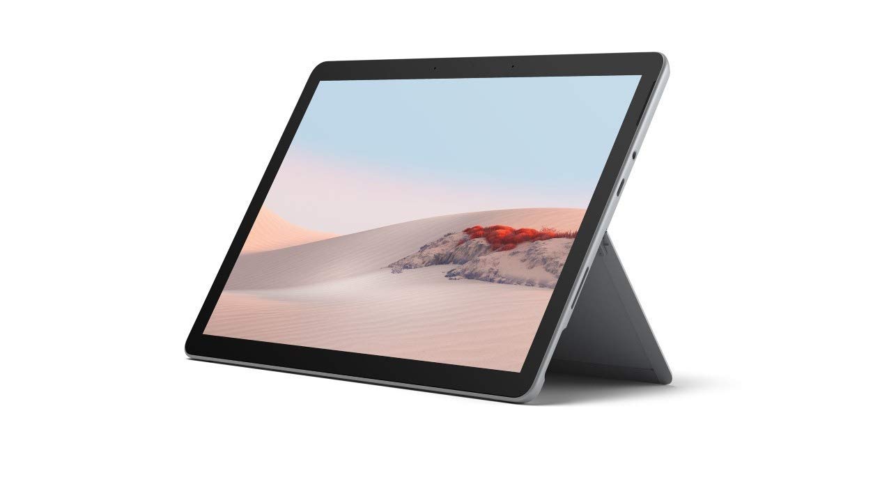 Microsoft RRX-00001 Tablet - Surface Go 2 10.5-inch Core M 8th Gen m3 8100Y 1.10 GHz 4 GB RAM 64 GB Storage Windows 10 Pro Silver microSDXC Supported 1920 x 1280 PixelSense (Renewed)