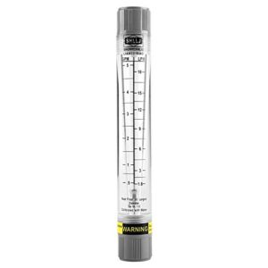 tube type flow meter for gas liquid pipeline flowmeter 0.5-5 gpm / 1.8-18 lpm liquid water flow meter
