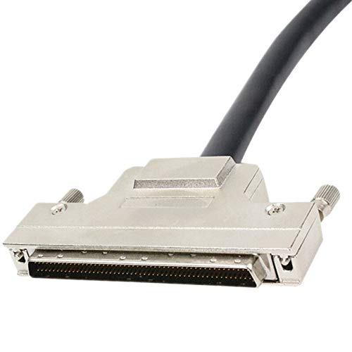 GZGMET SCSI Cable HPDB100 Cable HPDB 100 Pin Male to Male Cable Office Computer Connector (5 Meter)