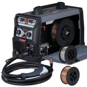 Amico MTS-205, 205-Amp MIG/MAG/Flux-Cored/TIG/Stick Arc Combo Welder, Compatible Spool Gun Welding Aluminum