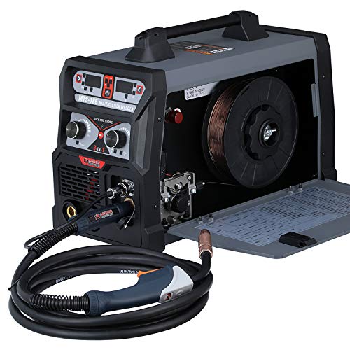 AmicoPower MTS-185,Multi-function 185-Amp MIG/MAG/Flux-cored/Lift-TIG/Stick Arc DC Inverter Welder,Can weld all metals,Spool gun weld aluminum.