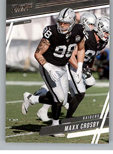 2020 Panini Prestige #143 Maxx Crosby Las Vegas Raiders Football NM-MT