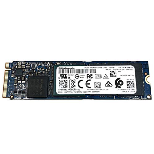 Kioxia 1TB SSD XG6 M.2 2280 PCIe Gen3 x4 NVMe KXG60ZNV1T02 Solid State Drive