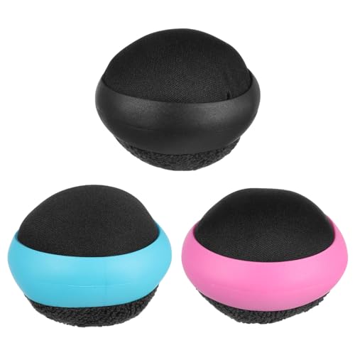 3pcs Screen Cleaning Ball Computer Screen Cleaning Pad Screen Cleaning Tools Computer Cleaning Ball Glass Cleaner Pad Laptops Practical Clean Tool Silk Screen Fingerprint Dad Fiber