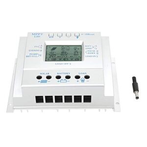 Shexton Controller, 80A LCD Display PWM Photovoltaic Solar MPPT Charge Controller Regulador 12V/24V